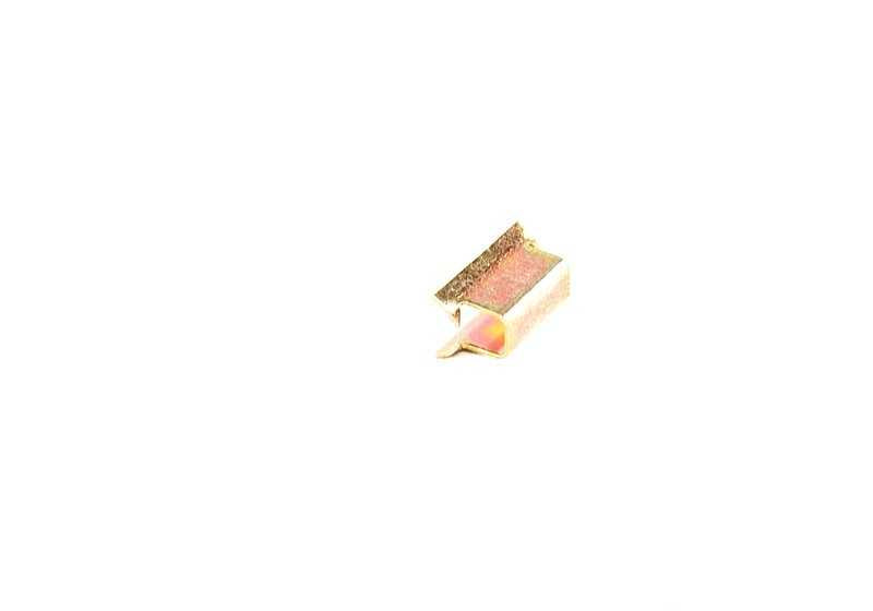Clip de fijación OEM 51131863499 para BMW E21, E30, E12, E28, E23. Pieza original BMW. Ideal para molduras exteriores y canaletas de lluvia.