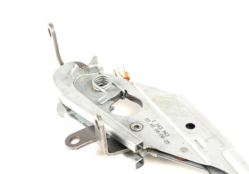Palanca de freno de mano en cuero OEM 34411163961 para BMW E39 (todos los modelos: 520d, 520i con cambio manual y automático). Color negro. Original BMW.
