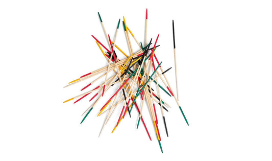 Set de palillos de juego "Pick-Up Sticks" OEM 80452465954 para MINI {F54, F55, F56, F57, F60}. Accesorio original MINI, ideal para entretenimiento en viajes o como regalo.