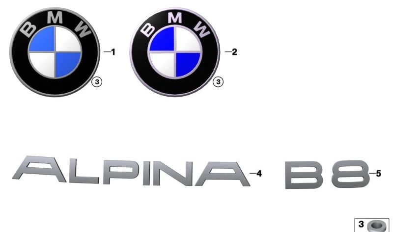 B8 Flaggschiff für BMW G16 (OEM 51147999237). Original BMW