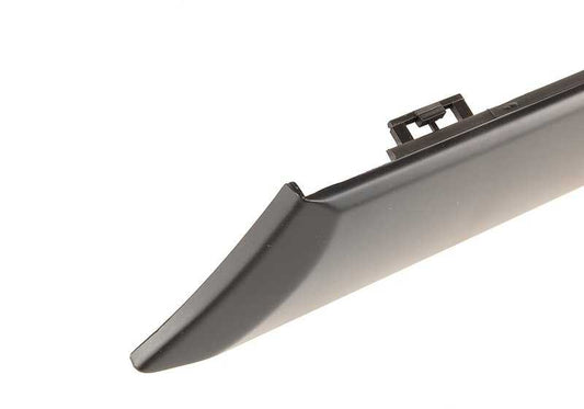 Right side moulding for BMW 3 Series E30 (OEM 51121945928). Original BMW.