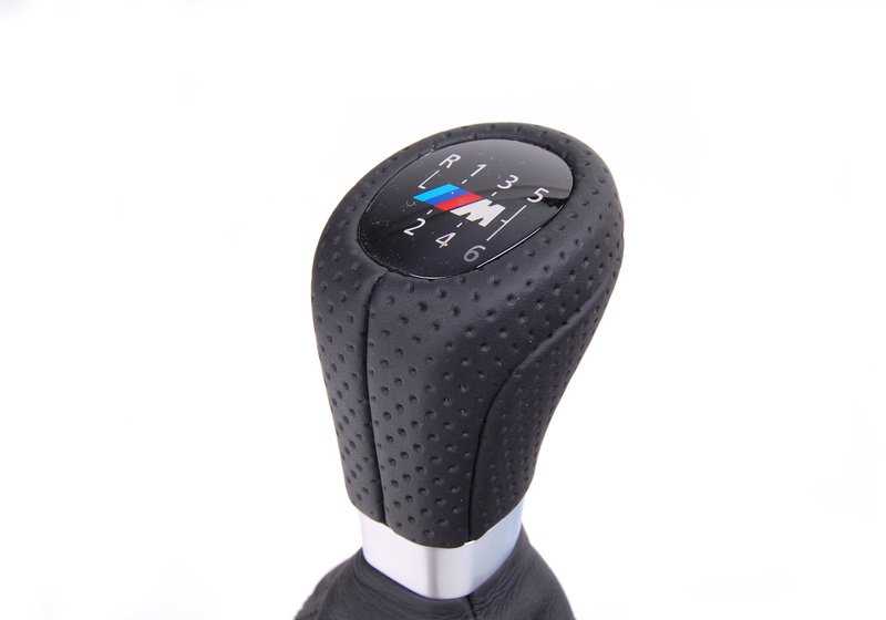 Pomo deportivo cambio 6 marchas OEM 25118037304 para BMW E81, E82, E87, E87N, E88. Original BMW.