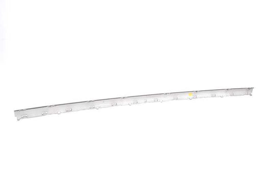 Moldura central parachoques trasero imprimada OEM 51127005942 para BMW Serie 5 E39 (520d, 520i) modelos fabricados entre 1996 y 2003. Original BMW.