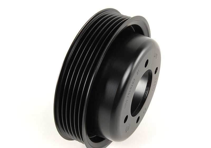 Polea original OEM 11517840403 para BMW (Modelos compatibles: E46, E85, E86). Original BMW.