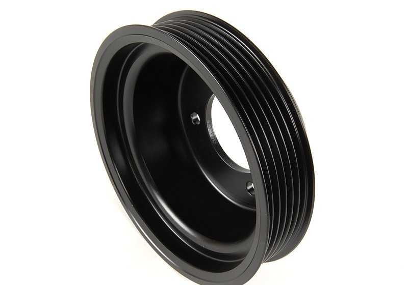 Polea original OEM 11517840403 para BMW (Modelos compatibles: E46, E85, E86). Original BMW.