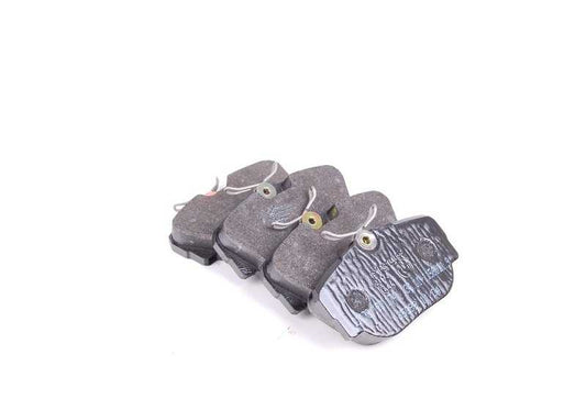 Juego de pastillas de freno delanteras OEM 34111161347 para BMW E30, Z1. Original BMW.