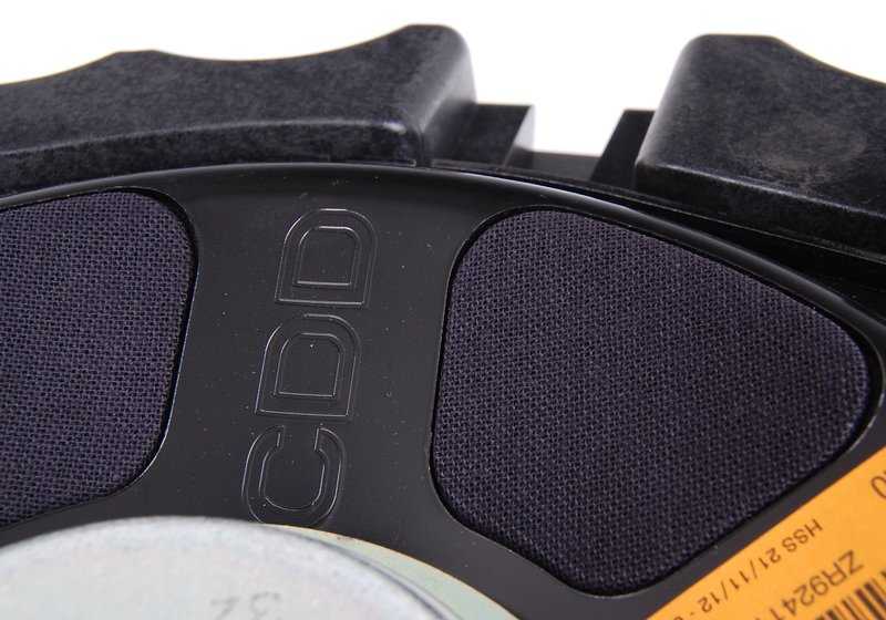 Altavoz subwoofer central derecho OEM 65139241120 para BMW F07, F07N. Parte del sistema Top-HiFi. Original BMW.
