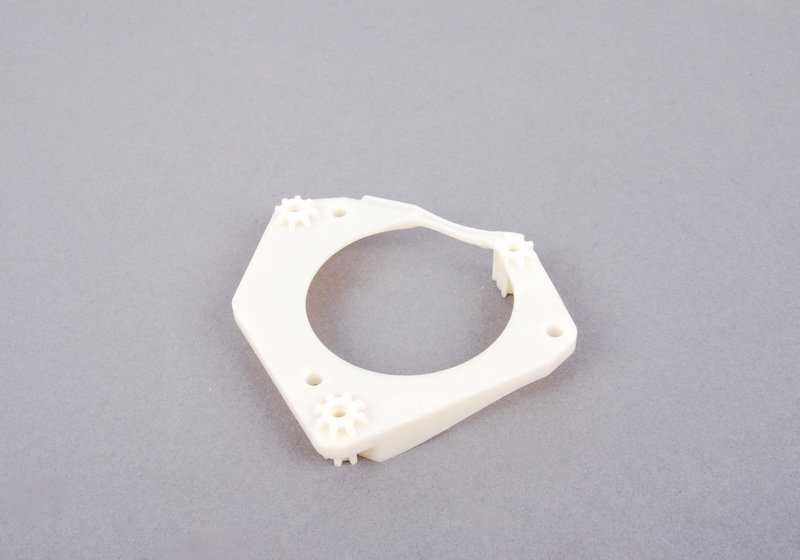 Placa adaptador derecha OEM 51337197472 para MINI R50, R53, Cabrio R52. Original MINI.