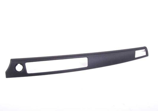 Moulure de garniture de tableau de bord en cuir droit OEM 51458036706 pour BMW E90, E92, E93... et plus. Véritable BMW.