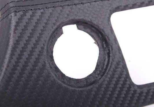 Moulure de garniture de tableau de bord en cuir droit OEM 51458036706 pour BMW E90, E92, E93... et plus. Véritable BMW.