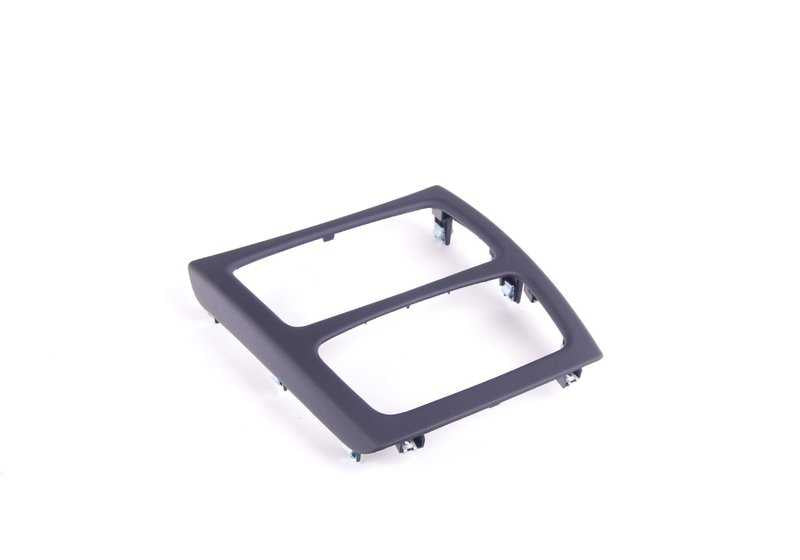 Cubierta de consola central de cuero OEM 51167898825 para BMW E90, E92, E93. Original BMW.