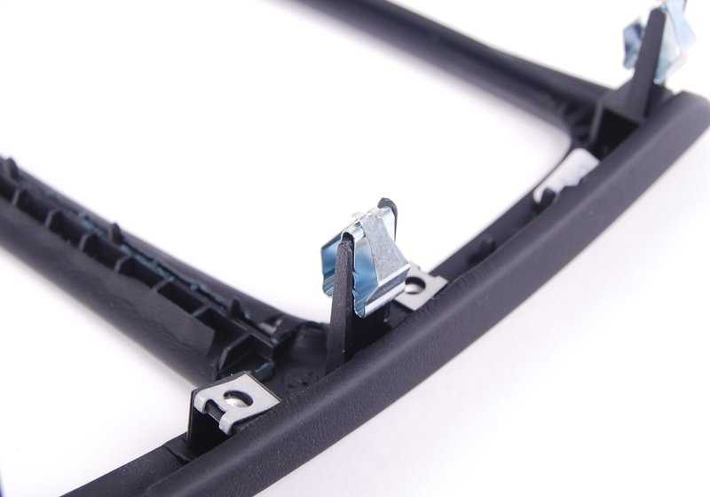 Cubierta de consola central de cuero OEM 51167898825 para BMW E90, E92, E93. Original BMW.