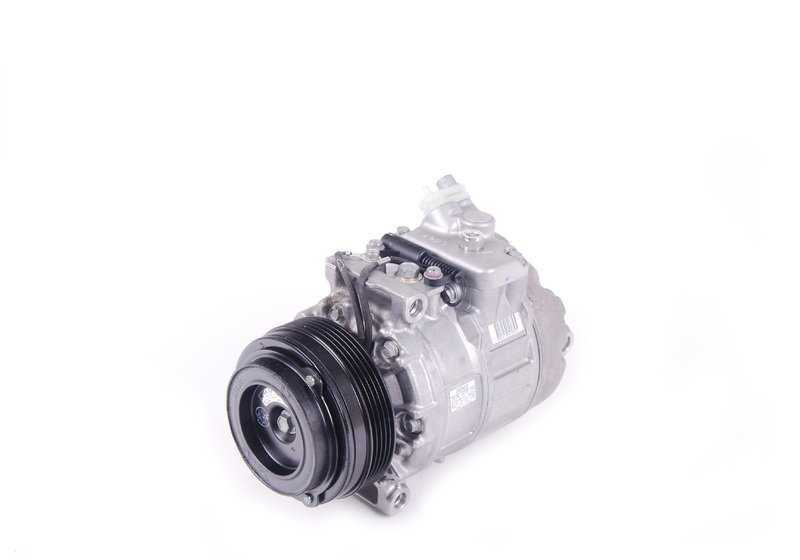 Compresor de aire acondicionado OEM 64526910458 para BMW E46, E39, E38. Original BMW.