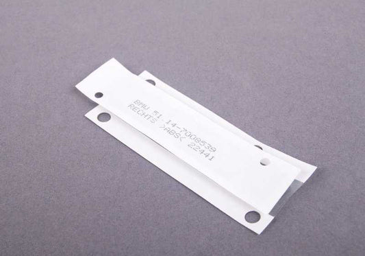 Emblème adhésif droit 51147008539 pour BMW X5 E53. BMW d'origine.