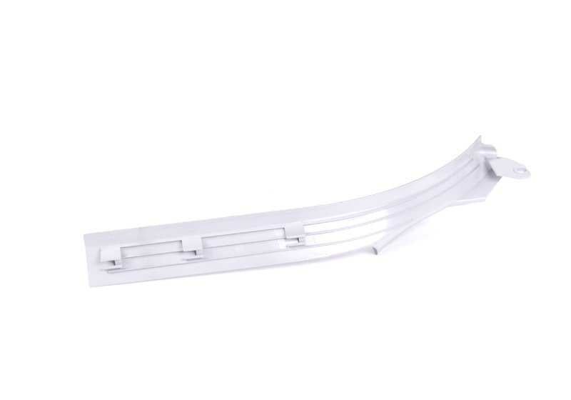 Embellecedor entrada puerta trasera izquierda OEM 51478174515 para BMW E38. Color gris. Pieza original BMW.