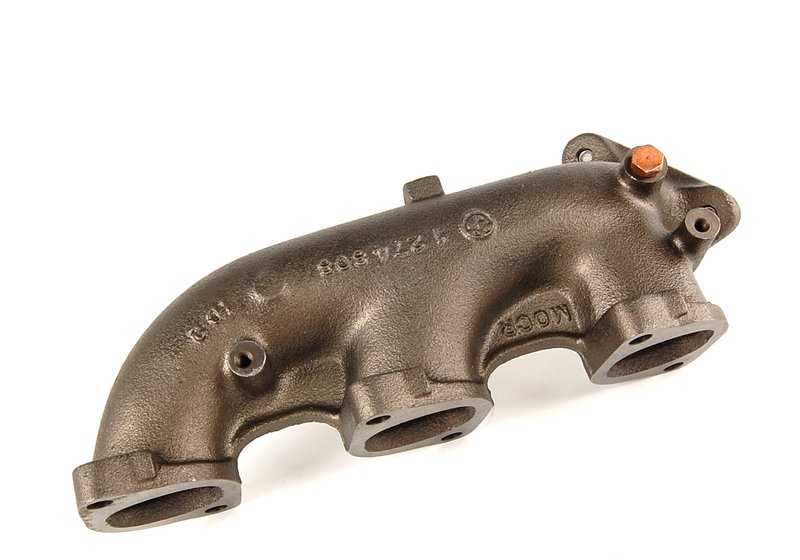 Colector de escape OEM 11621274886 para BMW E28, E24, E23. Original BMW.