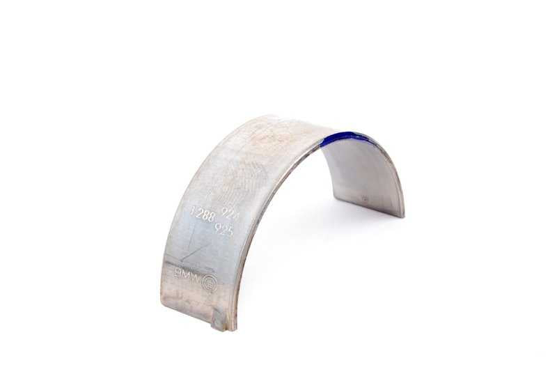 Cojinete de cigüeñal azul OEM 11241288925 para BMW E32, E38 y E31. Pieza original BMW. Compatible con motores M70 y M73. Ideal para mantenimiento o reparación del cigüeñal.