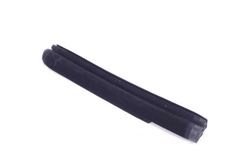 Guía de ventana central izquierda OEM 54318204147 para BMW E36. Original BMW.