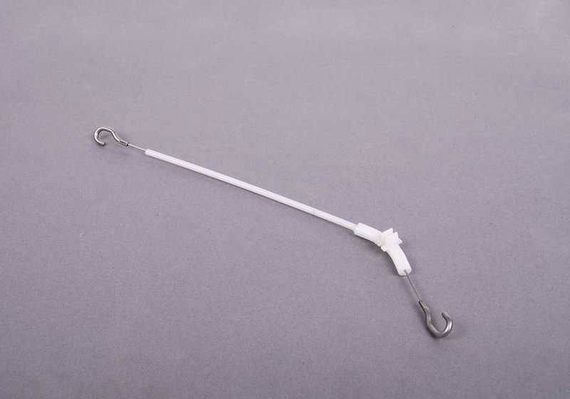 Cable de apertura de puerta delantera izquierda OEM 51218150621 para BMW Serie 7 (E38). Original BMW.