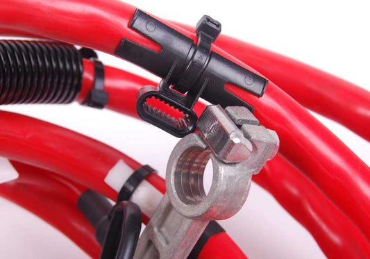 Positive battery cable for BMW Z4 E85 (OEM 61126935667). Original BMW