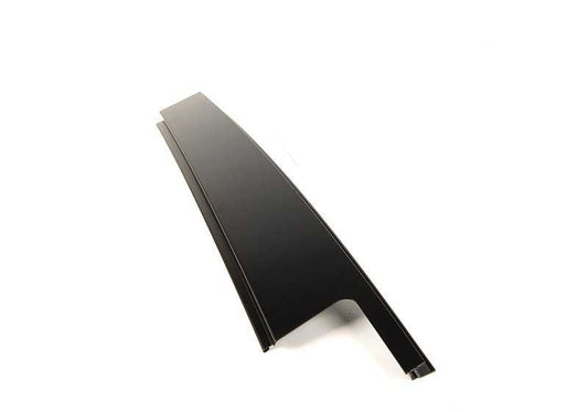 Embellecedor marco ventana pilar B puerta trasera izquierda OEM 51347060253 para BMW E90, E90N, E91, E91N. Original BMW.