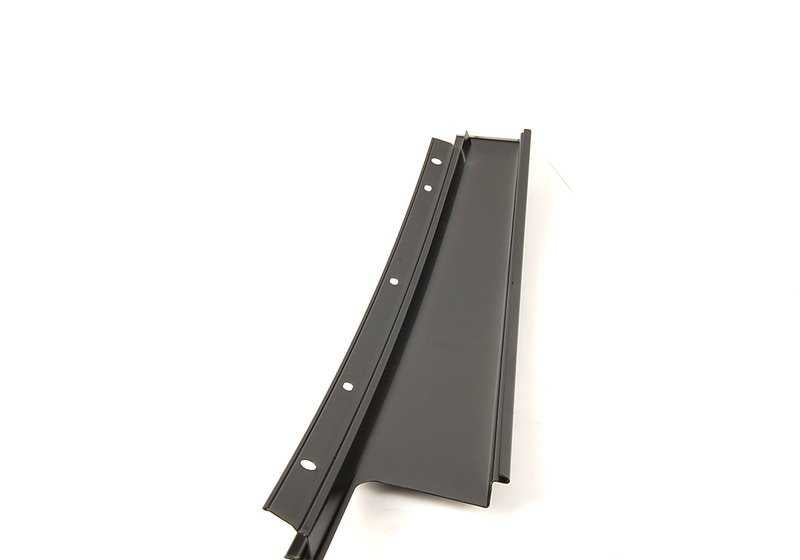 Embellecedor marco ventana pilar B puerta trasera izquierda OEM 51347060253 para BMW E90, E90N, E91, E91N. Original BMW.