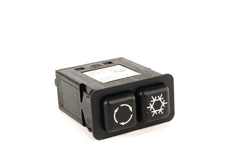 Interruptor aire acondicionado/recirculación OEM 61311380310 para BMW E23, E24, E28, E30. Original BMW.