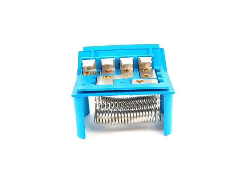 Resistencia del ventilador de calefacción OEM 64116912633 para BMW E30, E52. Original BMW.