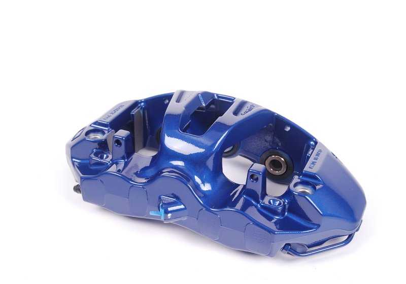 Pinza de freno delantera derecha OEM 34117845748 para BMW F10, F06, F12, F13. Original BMW.