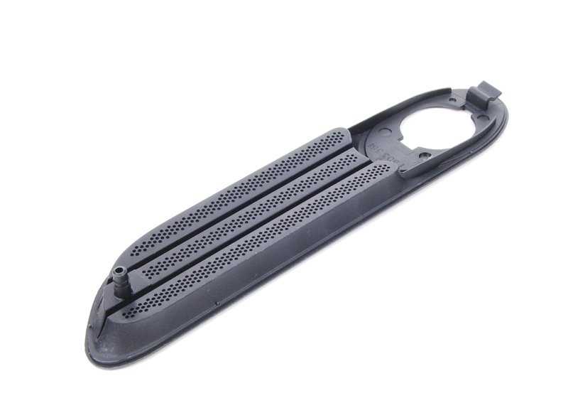 Embellecedor lateral delantero derecho negro OEM 51131515593 para MINI R50, R52. Original MINI.
