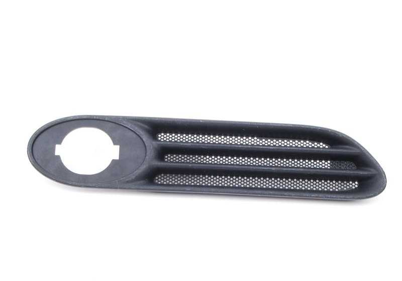 Embellecedor lateral delantero derecho negro OEM 51131515593 para MINI R50, R52. Original MINI.