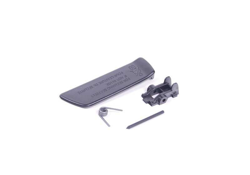 Clip cinturón asiento izquierdo OEM 51479119105 para BMW X5 E70, E70N. Original BMW.