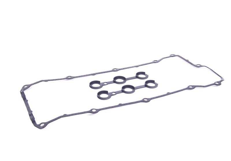 Juego de juntas tapa balancines OEM 11120034107 para BMW E36 320i {BF11, BF12, BF21, BF22, BF51, BF61, BJ11, BJ12, BJ21, BJ22}. Original BMW.