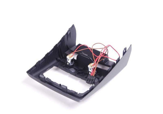 Embellecedor trasero negro OEM 51167150155 para BMW Serie 3 E90 y E91 (316d, 316i). Compatible con modelos fabricados entre 2008 y 2011. Original BMW.