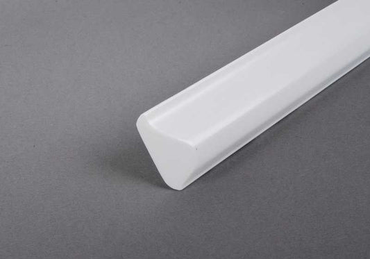 Listón parachoques puerta izquierda imprimado OEM 51137001043 para BMW Serie 3 E46 (316Ci, 318Ci, 320Ci, 323Ci, 325Ci, 328Ci, 330Ci). Original BMW.