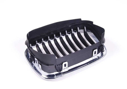 Rejilla de adorno derecho OEM 51138208490 para BMW Serie 3 E46 (316i, 318i, 320i... y más). Original BMW.
