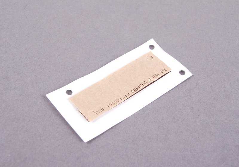 Inscripción "M6" OEM 51138054466 para BMW Serie 6 F06, F12, F13, incluyendo versiones LCI… y más. Original BMW.
