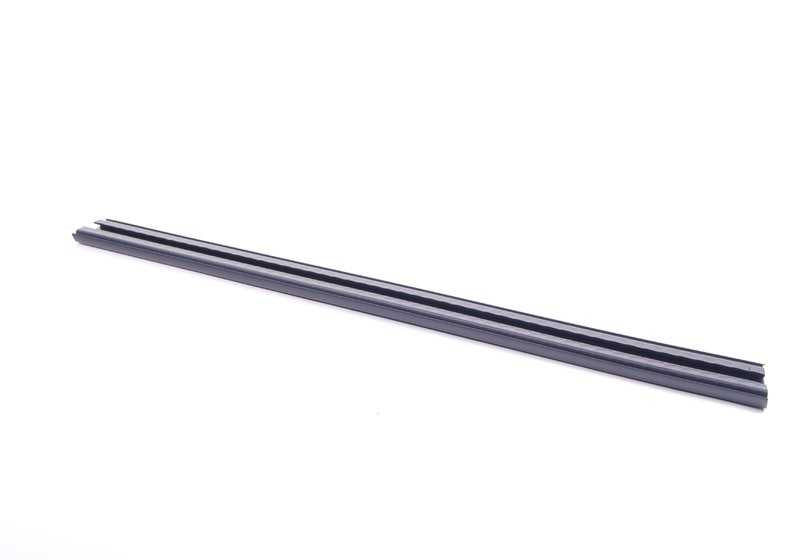 Moldura paragolpes delantero izquierdo OEM 51111900191 para BMW E23. Original BMW.