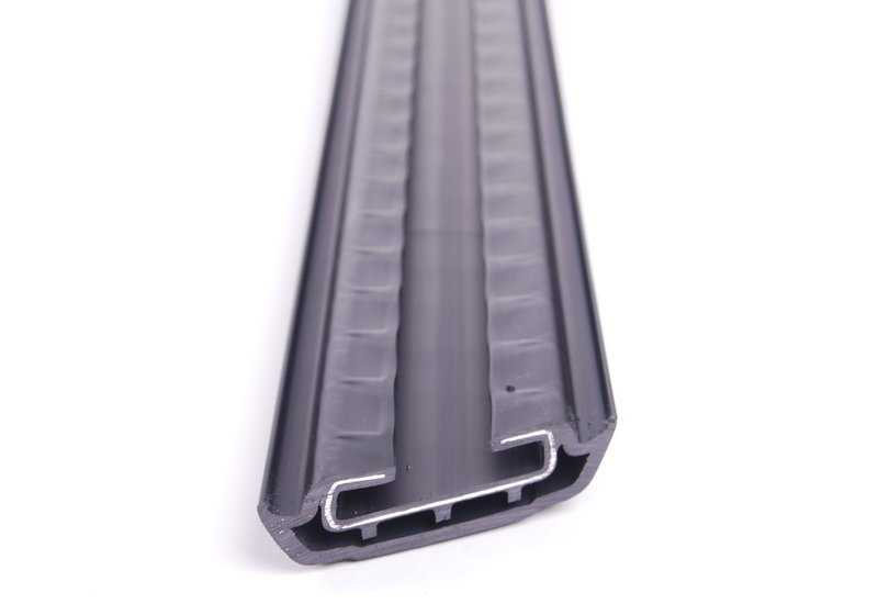 Moldura paragolpes delantero izquierdo OEM 51111900191 para BMW E23. Original BMW.