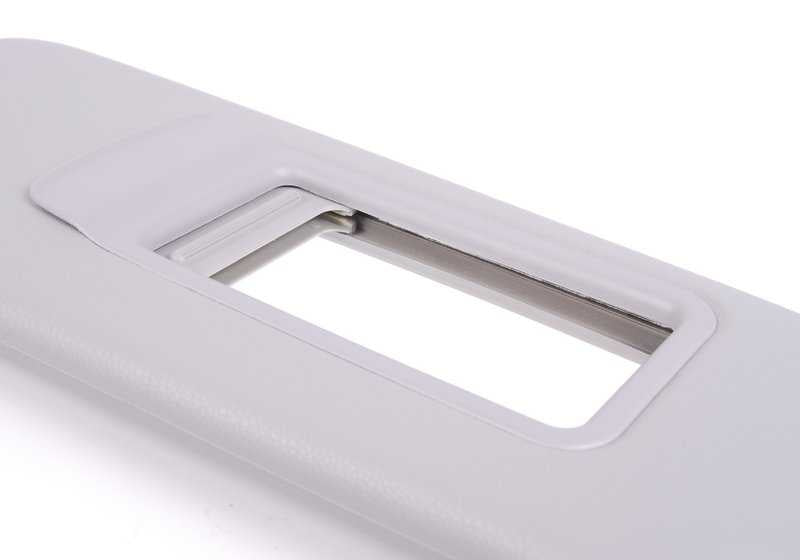 Parasol con espejo izquierdo OEM 51167252053 para BMW E90, E91, E84. Original BMW.