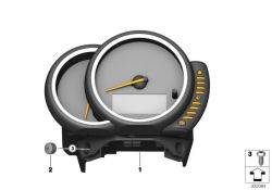 Cuadro de instrumentos OEM 62106843998 para MINI F54, F55, F56, F57, F60. Original MINI.