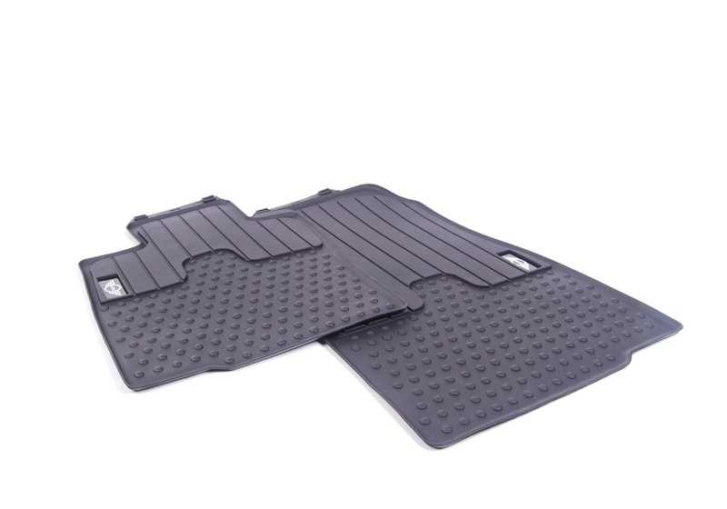 Alfombrillas todo tiempo delanteras OEM 51472243918 para MINI Countryman R60, Paceman R61. Original MINI.