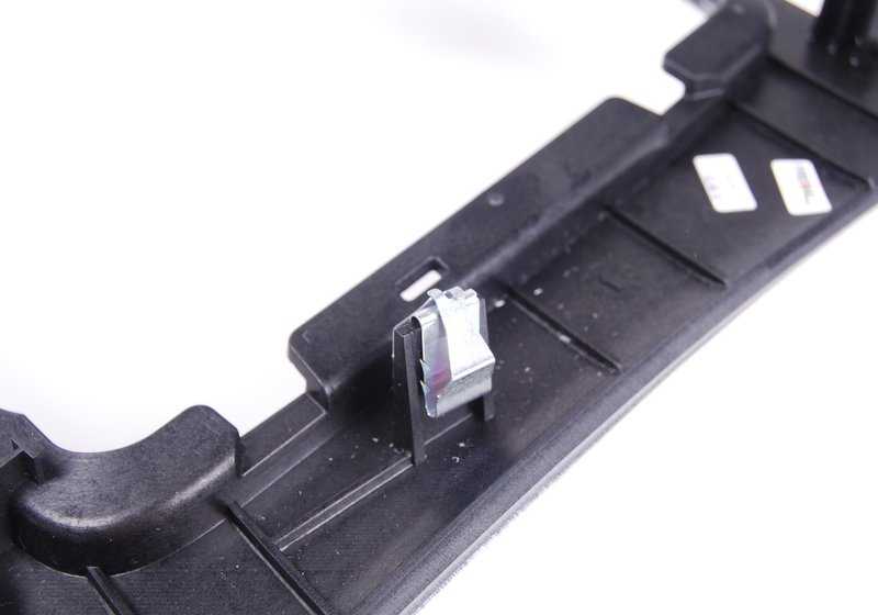 Embellecedor consola central aluminio OEM 51169145141 para BMW E90, E90N, E91, E91N, E92, E92N. Repuesto original BMW.