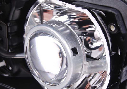 Headlight housing with insert left for BMW E39 (OEM 63128377989). Original BMW