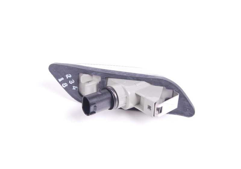Indicador de dirección adicional derecho blanco OEM 63132493614 para BMW Z3, E36. Original BMW.
