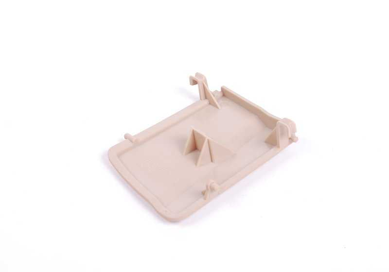 Tampa lateral direita OEM 51437022398 Hellbeige Color para BMW 3 E46 (11/1998 - 08/2006). BMW original.