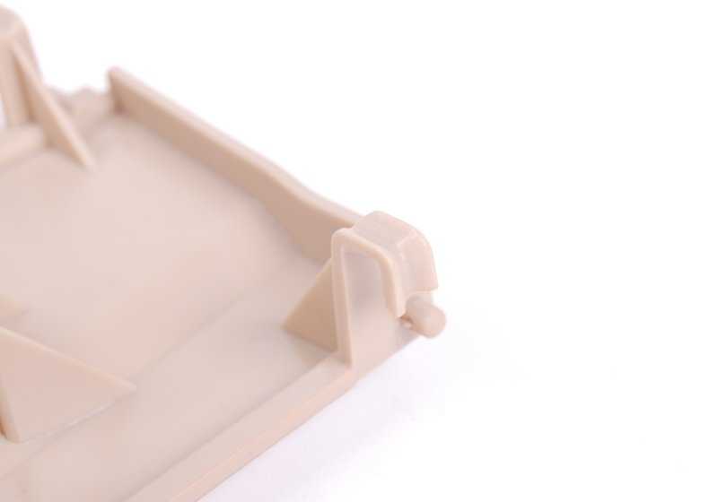 Tampa lateral direita OEM 51437022398 Hellbeige Color para BMW 3 E46 (11/1998 - 08/2006). BMW original.