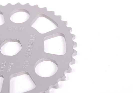 Piñón de cadena OEM 11417516128 para BMW E81, E82, E87, E88, F20, F21, F22, F23, F87, E90, E91, E92, E93, F30, F31, F34, F80, F32, F33, F36, F82, F83, E60, E61, F07, F10, F11, E63, E64, F06, F12, F13, E65, E66, F01, F02, E84, E83, F25, F26, E70, F1