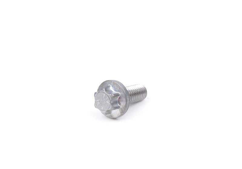 Tornillo ASA M6x16 OEM 11417549370 para BMW E81, E82, E87, E88, E90, E91, E92, E93, E60, E61, F07, F10, F11, F18, E63, E64, F12, F13, E65, E66, F01, F02, E84, E83, F25, E70, E71, E85, E86, E89. Original BMW.