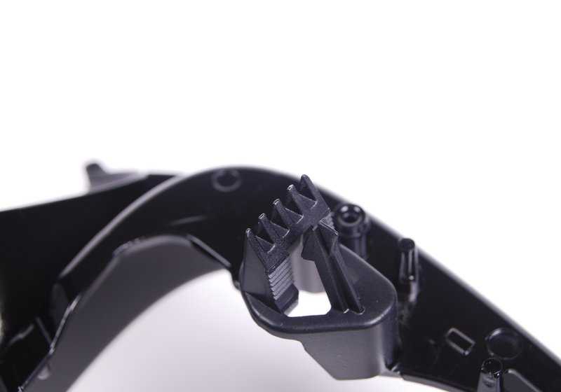 BLACK BLACK EMBELLEDER LEFT OEM 51168045025 FOR BMW E92, E93. Original BMW.
